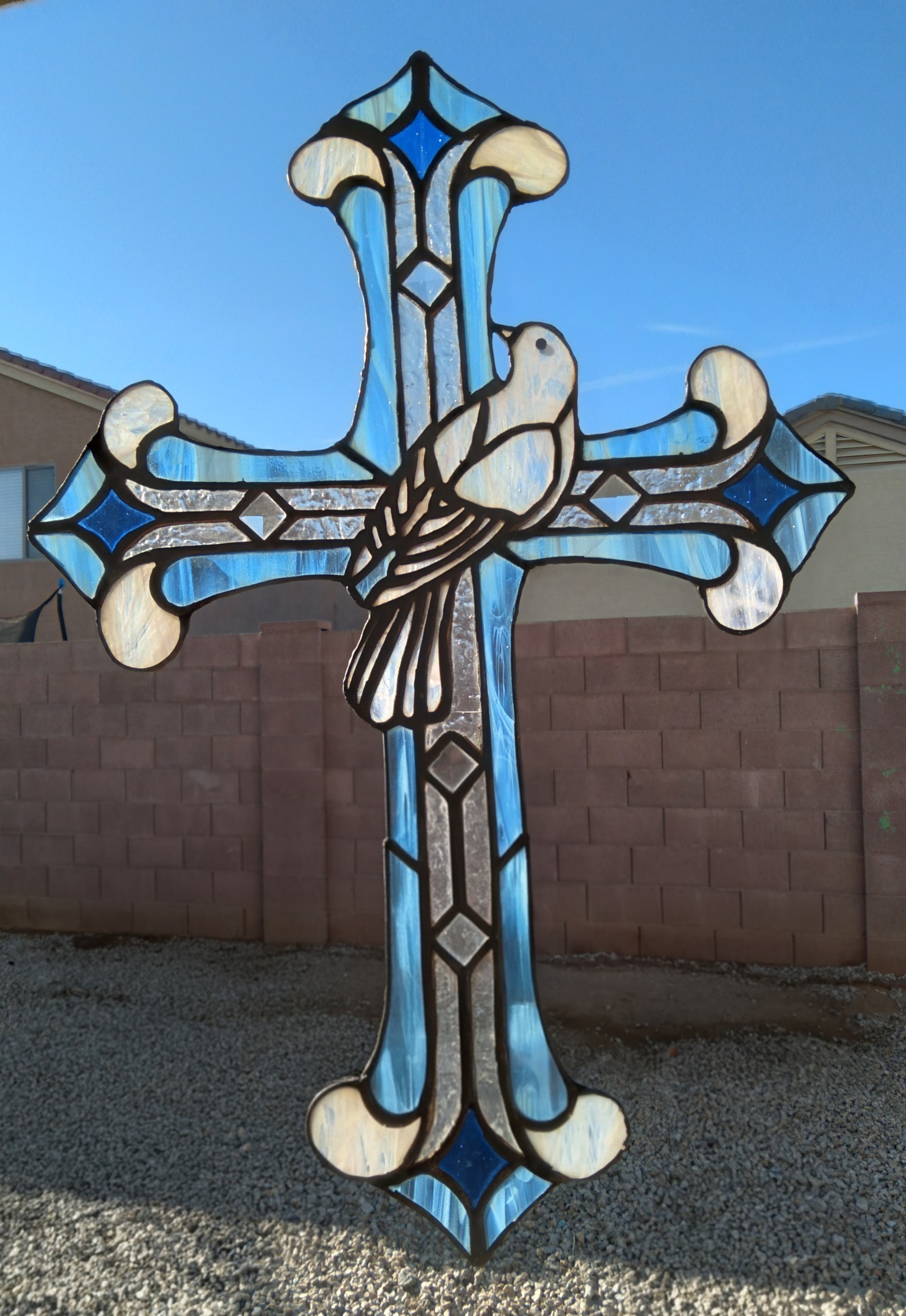 Cross with Dove